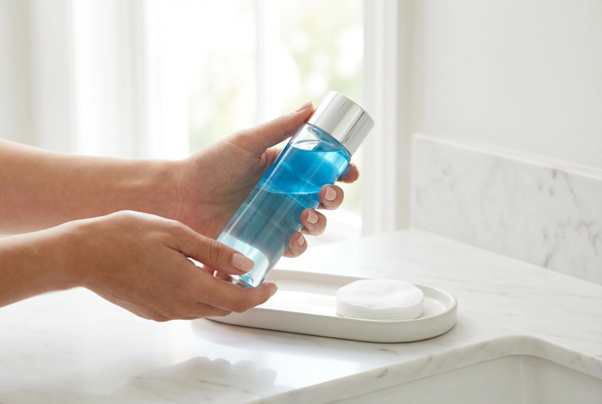 Fjerning av øyesminke med tofaset sminkefjerner: slik fjerner du vannfast sminke