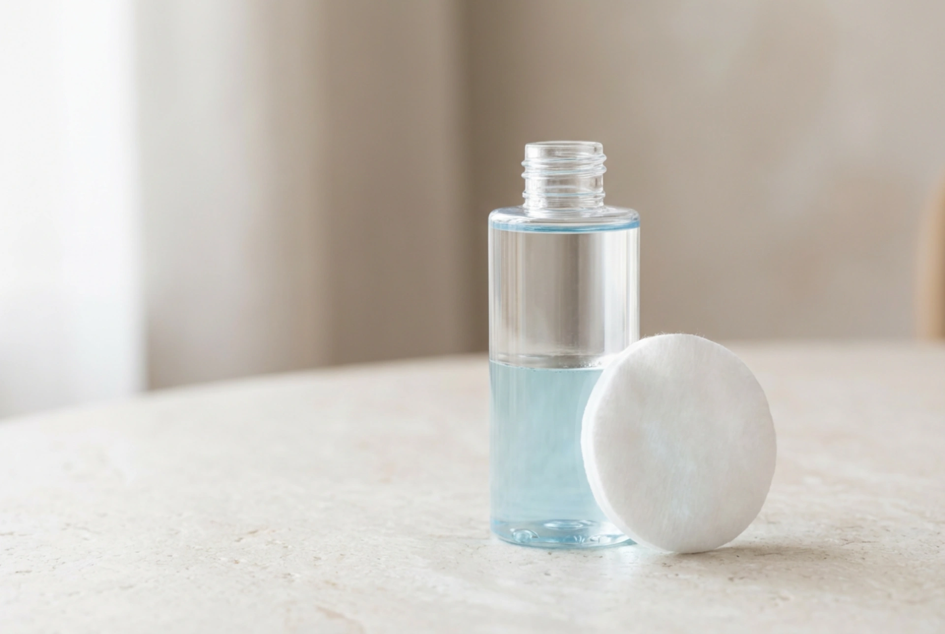 Teknikk for fjerning av øyesminke: Tofaset fjerner og virketid