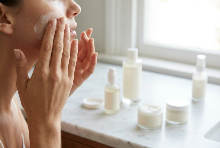 Ansiktskrem med urea: fuktighet, kombinasjon med annen kosmetikk og påføring