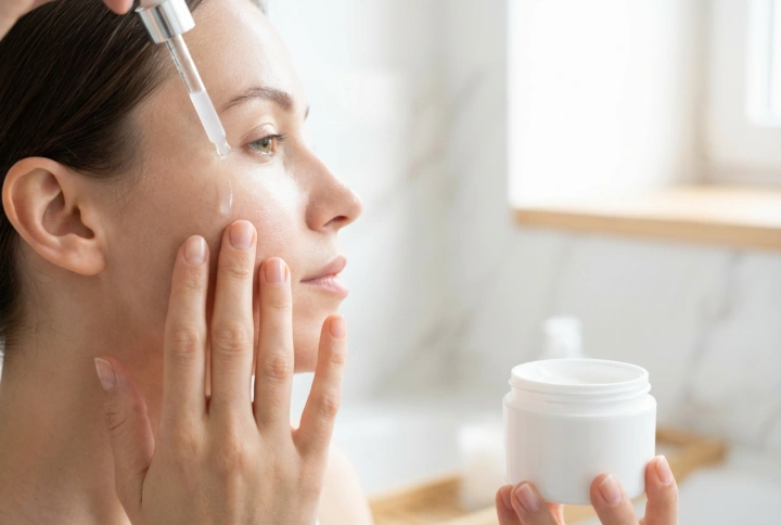 Krem med hyaluronsyre: riktig påføring og kombinasjon med serum