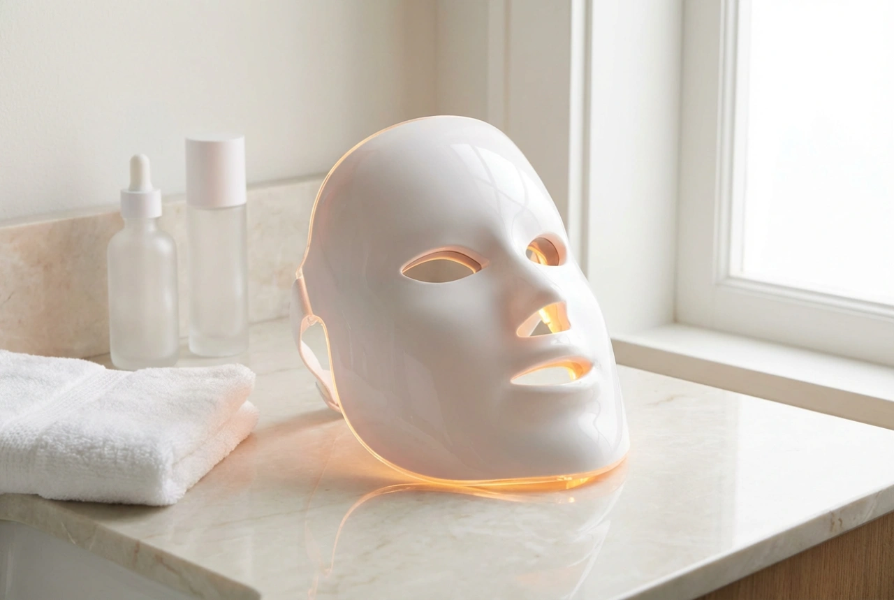 LED-maske for ansiktet: Bruksregler, sesjonstid og hudpleie
