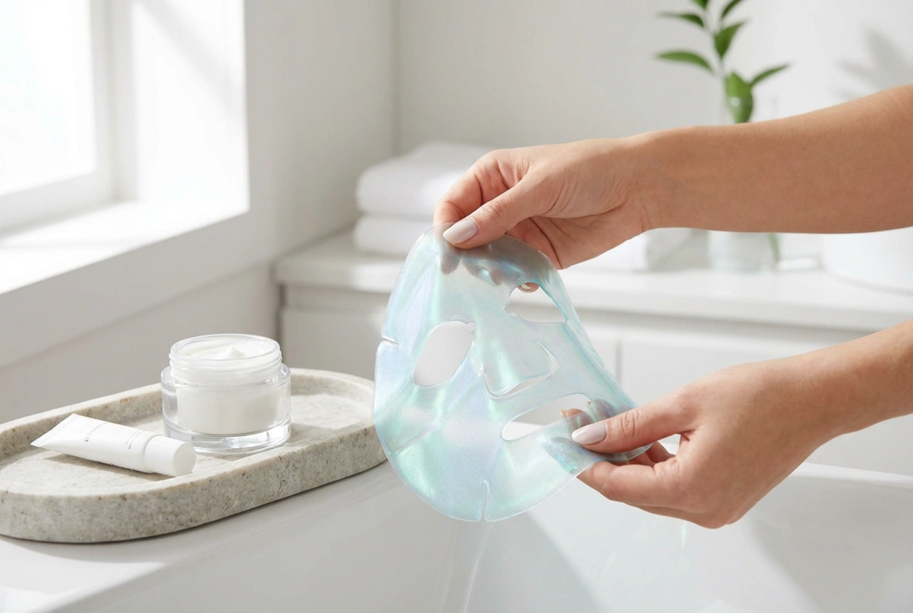 Hydrogelmaske: Et avkjølende rituale, hvordan du påfører og fjerner den
