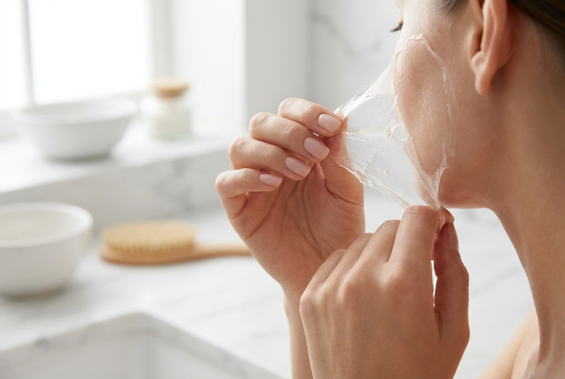Peel-off maske hjemme: forberedelse av huden og sikker fjerning