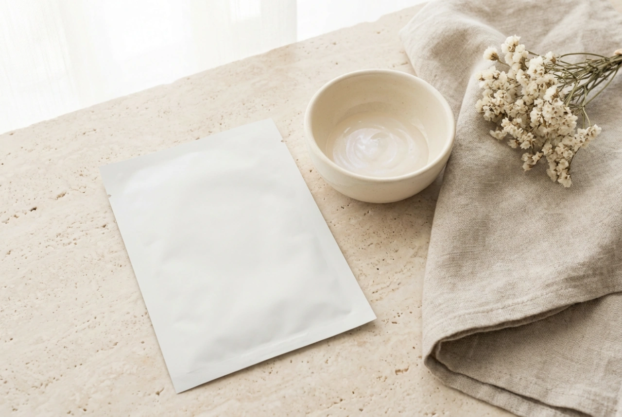 Kollagen ansiktsmaske: optimal tid, press og etterpleie