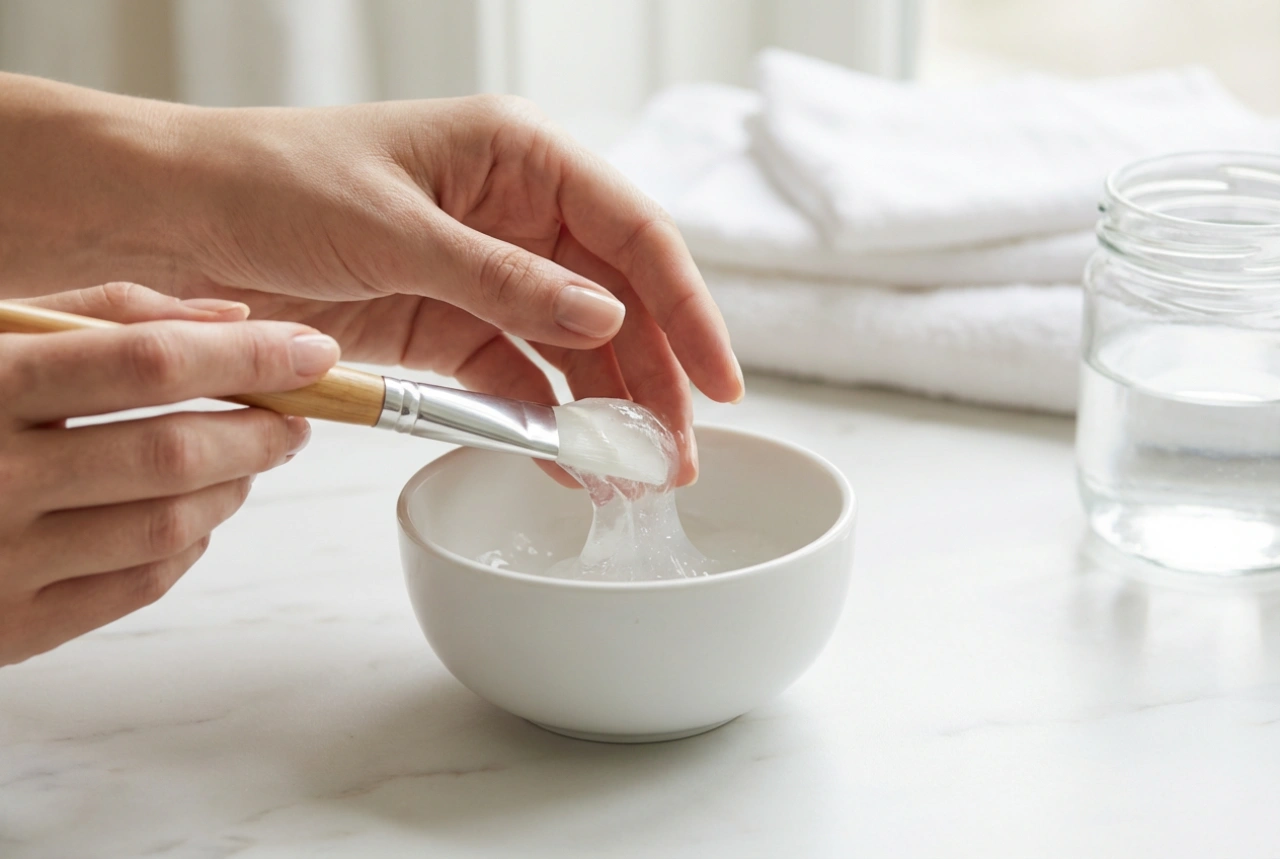 Ansiktsmaske med hyaluronsyre: hvordan påføre den og når du skal bruke den