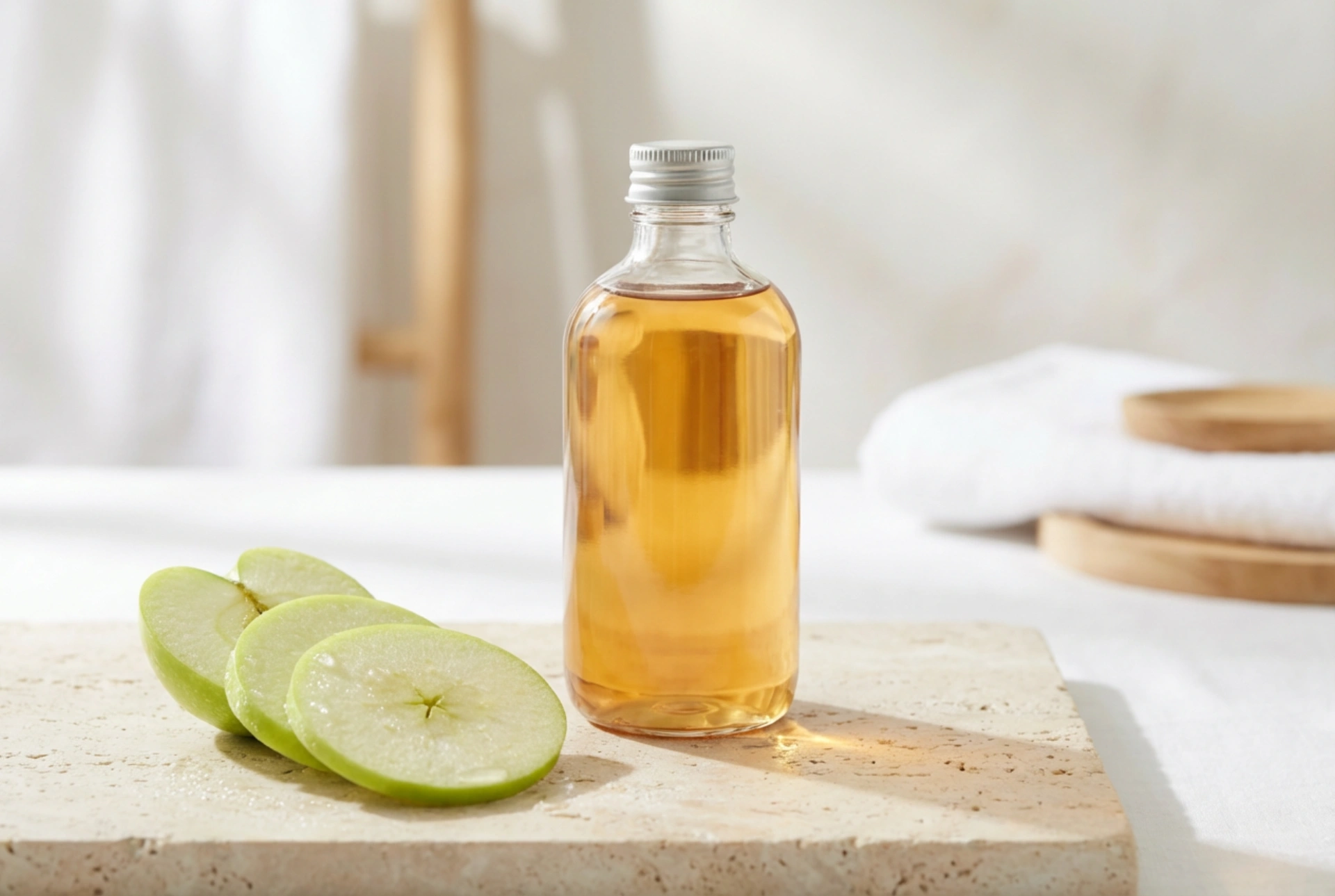 Sjampo med eplecidereddik: rensing, lukking av skjellag og glans