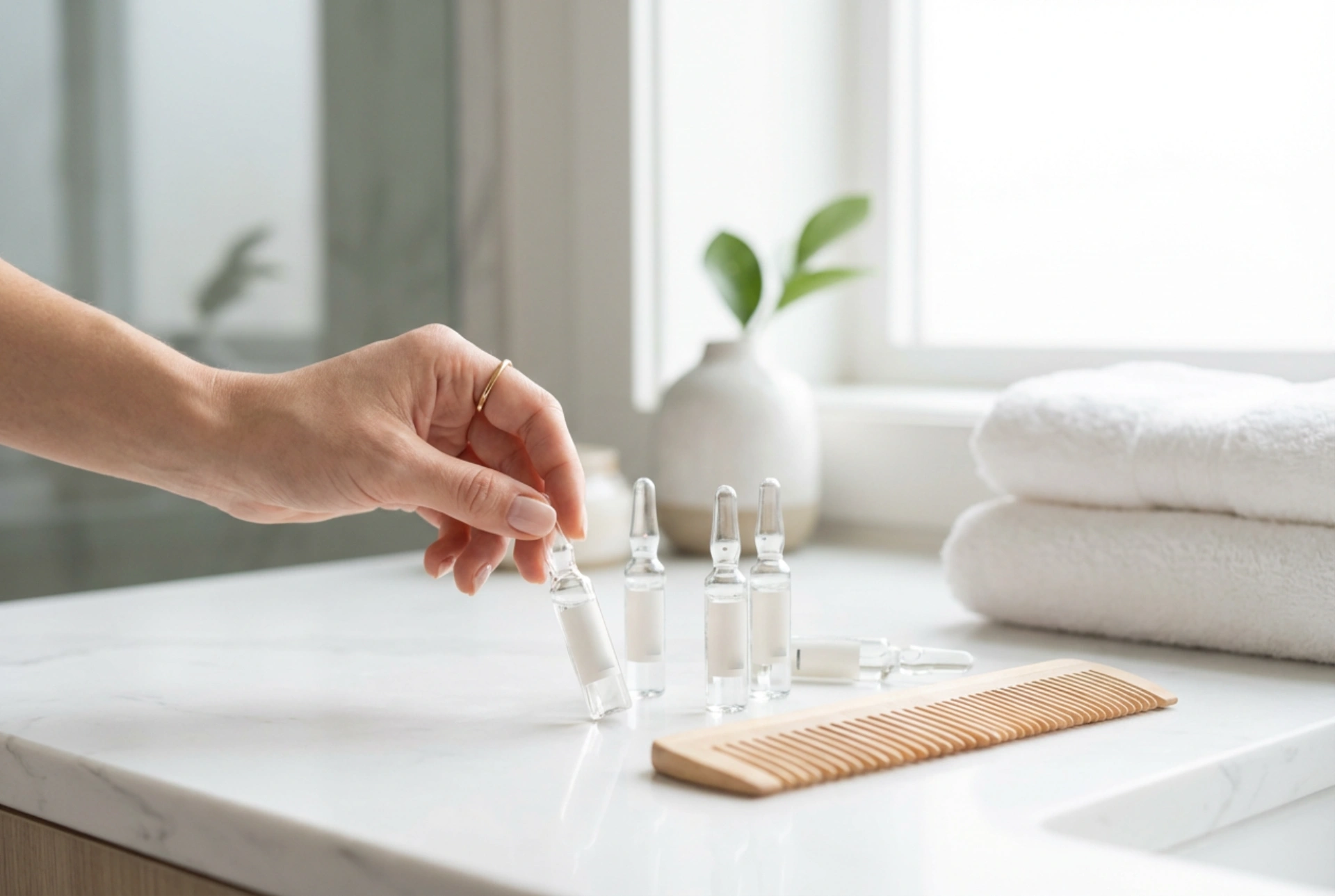 Profesjonelle hårampuller: Hvordan du trygt utfører en behandling hjemme