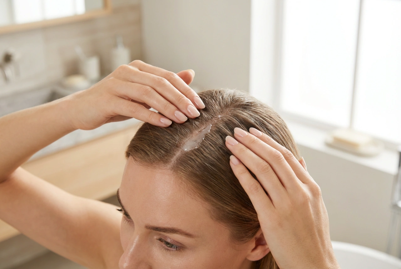 Hodebunnsbalsam: Slik påfører du den uten å få fett hår