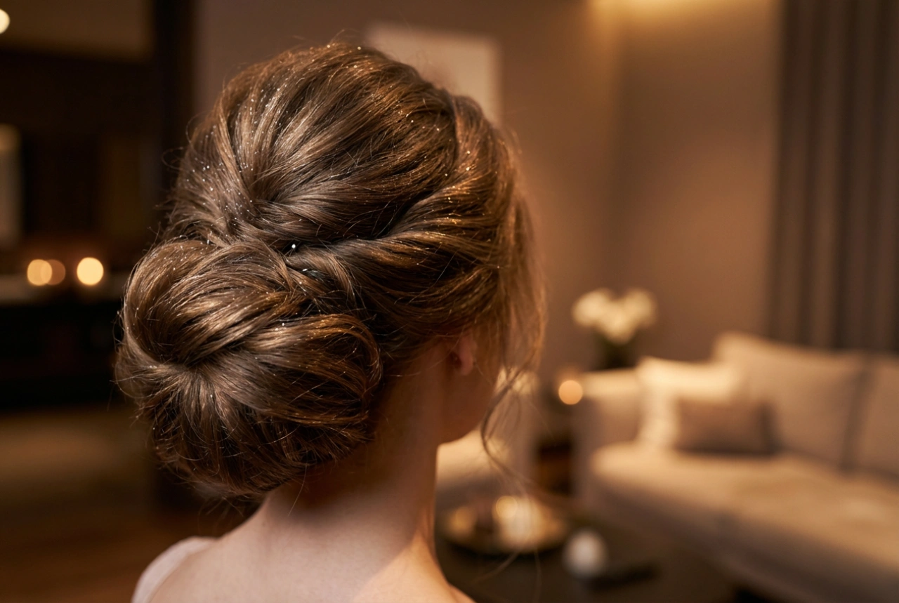 Kveldsstyling: Elegant selskapsfrisyre med langvarig hold