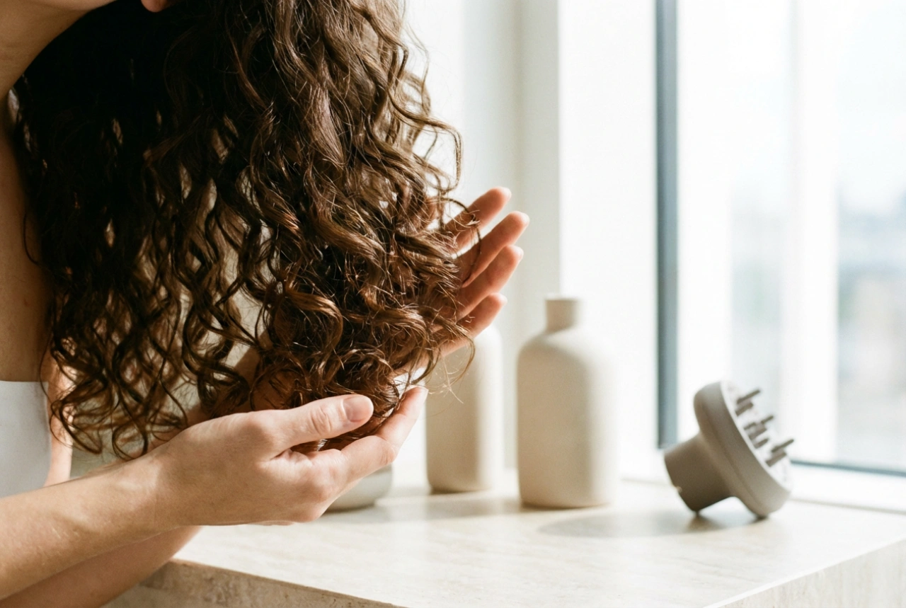 Styling av krøllete hår uten krus: Teknikker, produkter og tørking