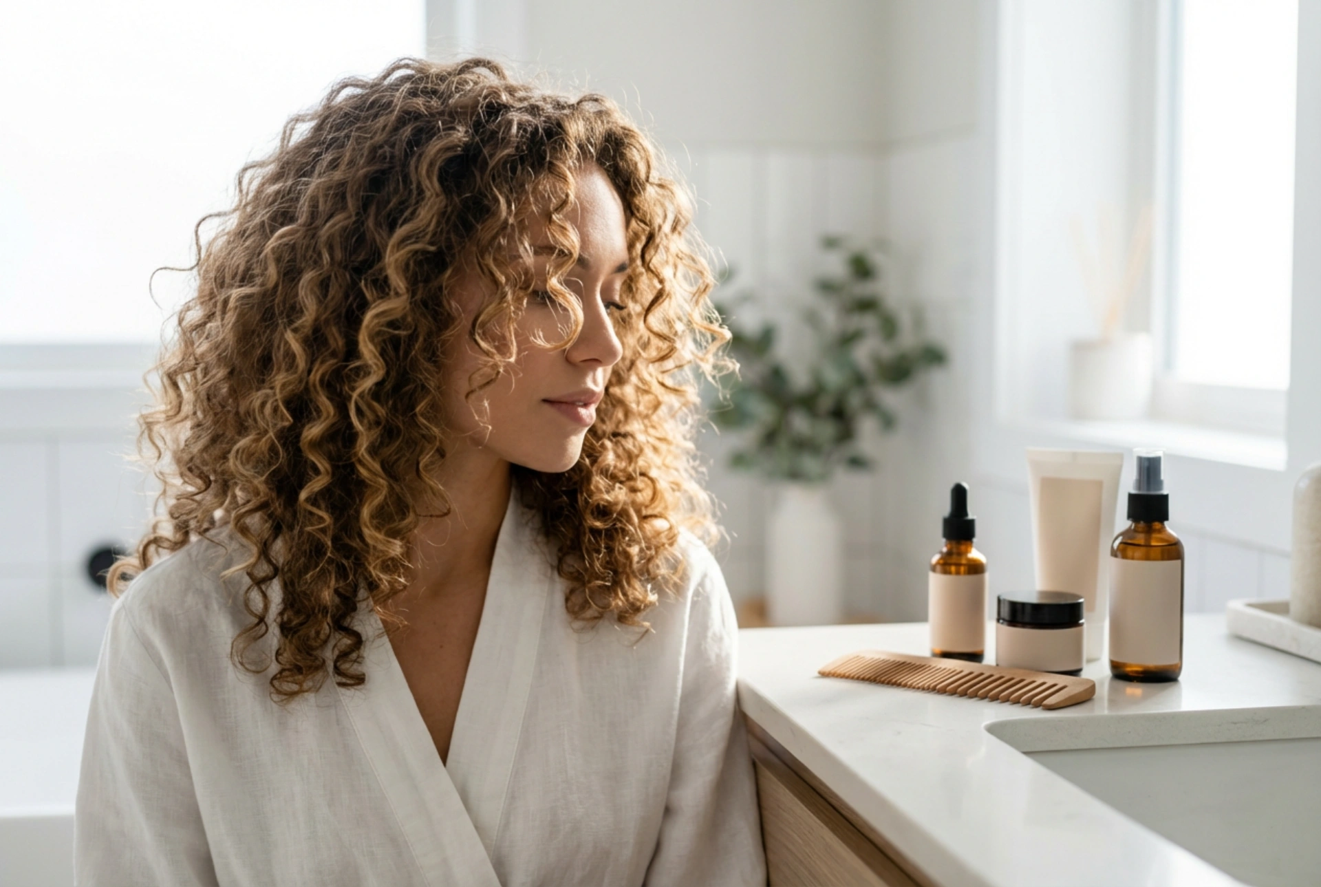 Damefrisyre: Krøller trinn for trinn, fiksering og oppfriskning