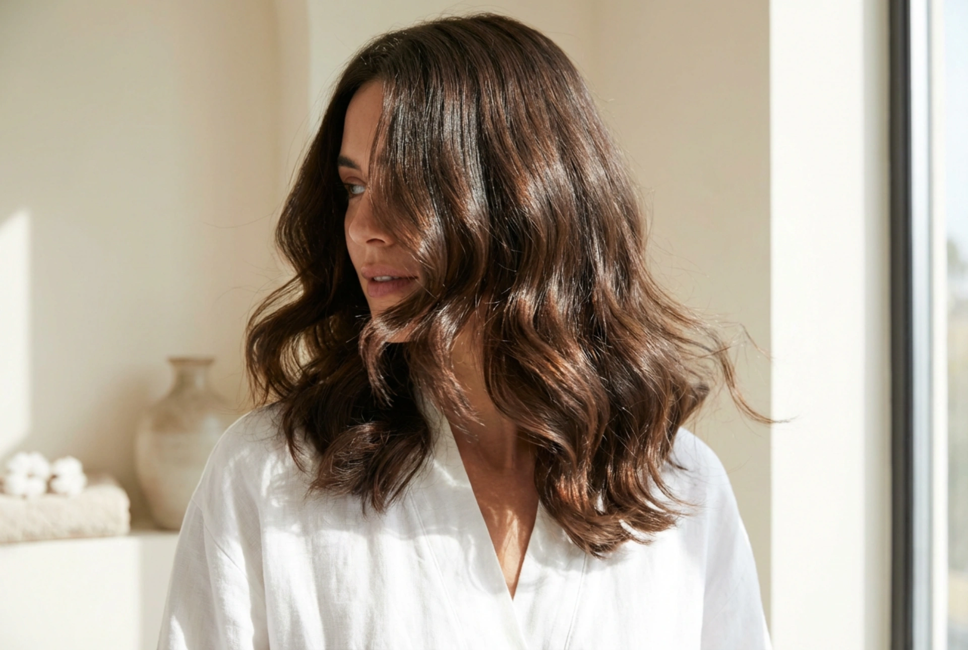 Frisyrer for brunetter: Slik styler du håret for å gi det letthet og glans