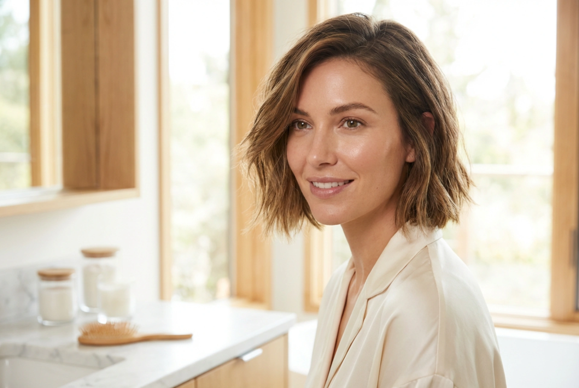 Hakekort bob: Slik styler du en bobfrisyre til hakelinjen og gir den volum