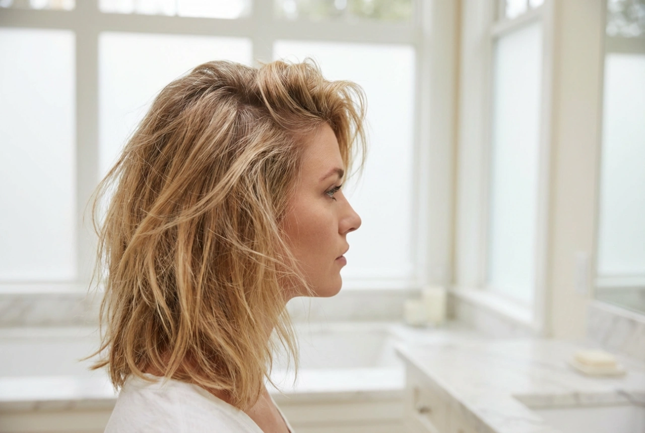 Frisyre for tynt hår: smarte klipp, løft ved røttene og fiksering