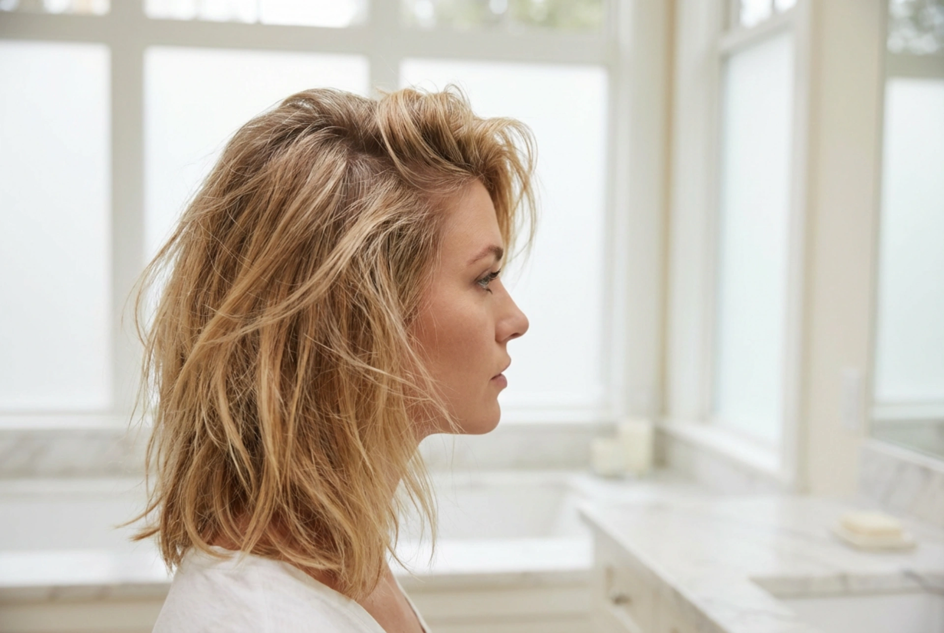 Frisyre for tynt hår: smarte klipp, løft ved røttene og fiksering