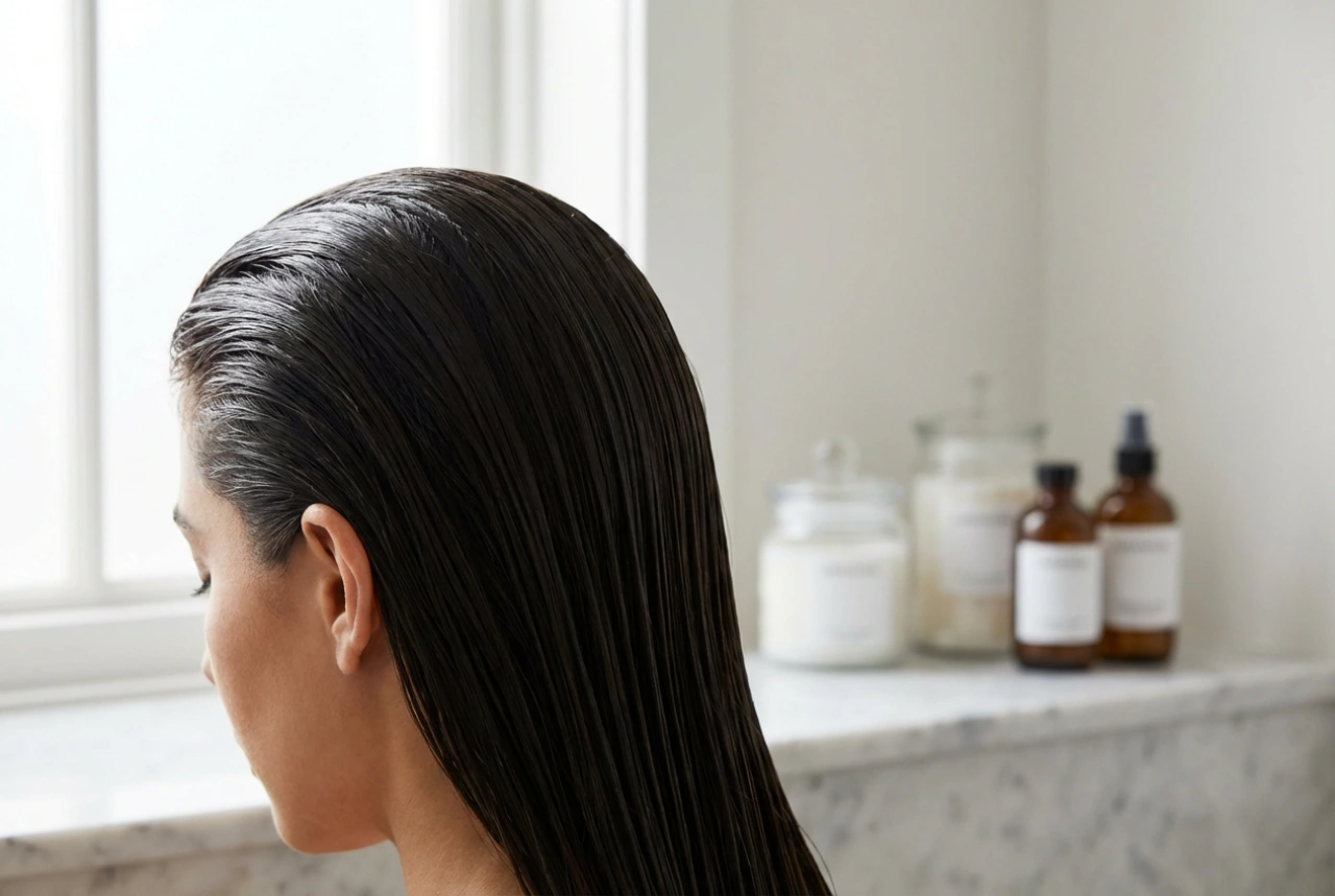 Wet look med glans: Slik styler du den italienske våte frisyren