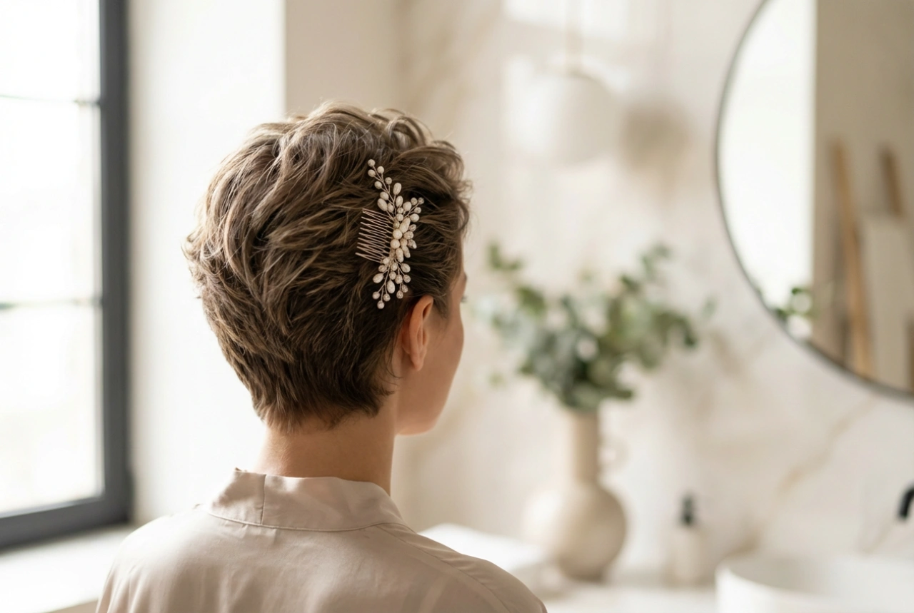 Fra kort hår til bryllup: Elegante bryllupsfrisyrer for kort hår