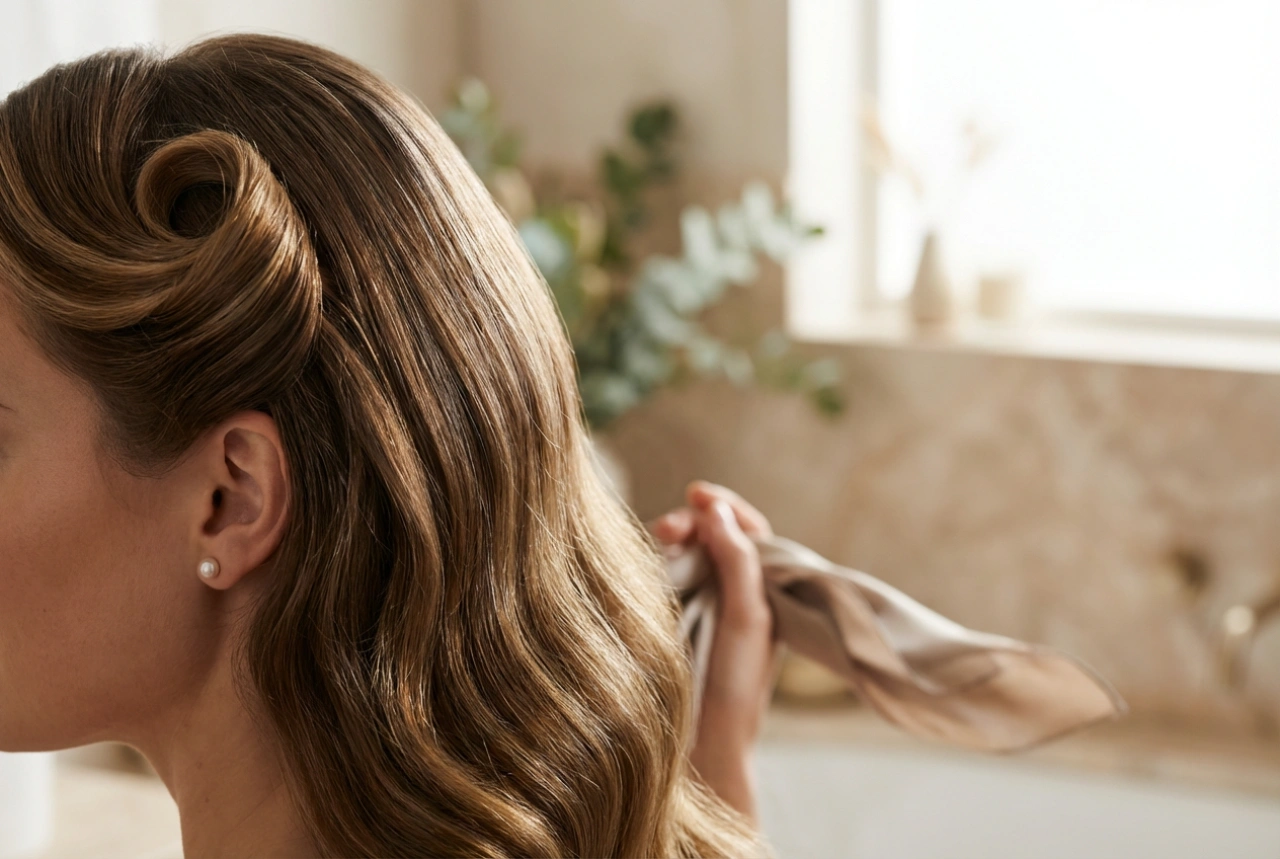 Retrofrisyrer: Hollywood-bølger, victory rolls og glansfull finish