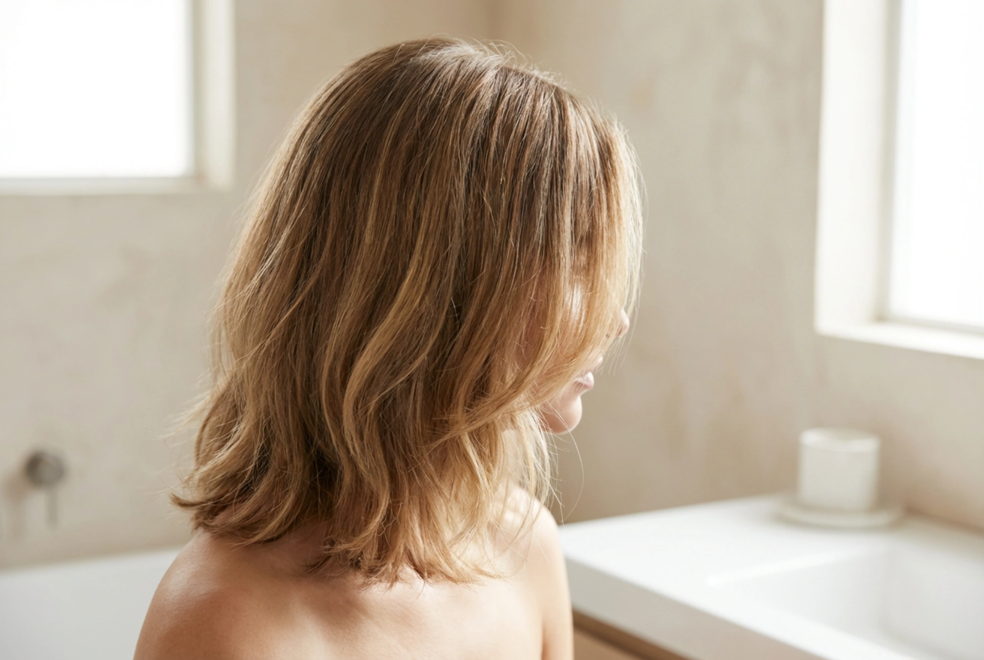 Lagdelt frisyre: volum uten tupering og lett styling