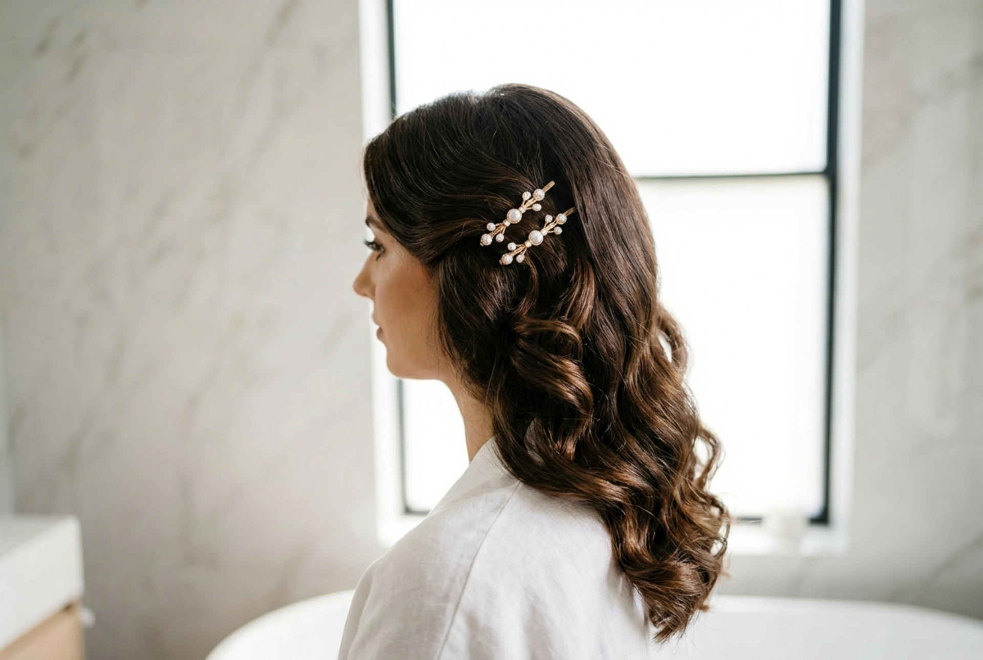 Dekorative detaljer: En trinn-for-trinn guide til frisyrer med spenner, seksjoner og bølger