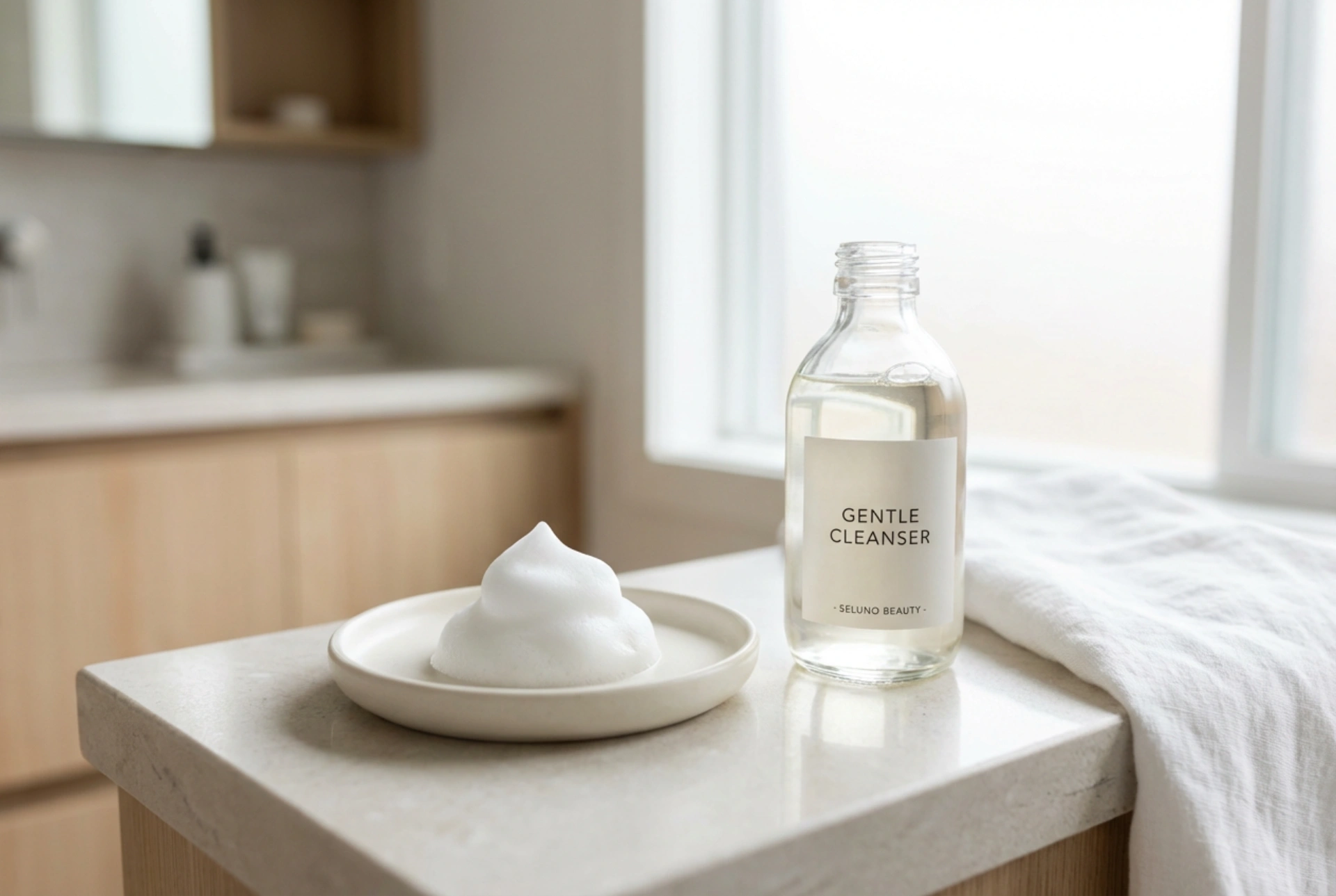 Skånsom renseskum for ansiktet: ren hud og en intakt barriere