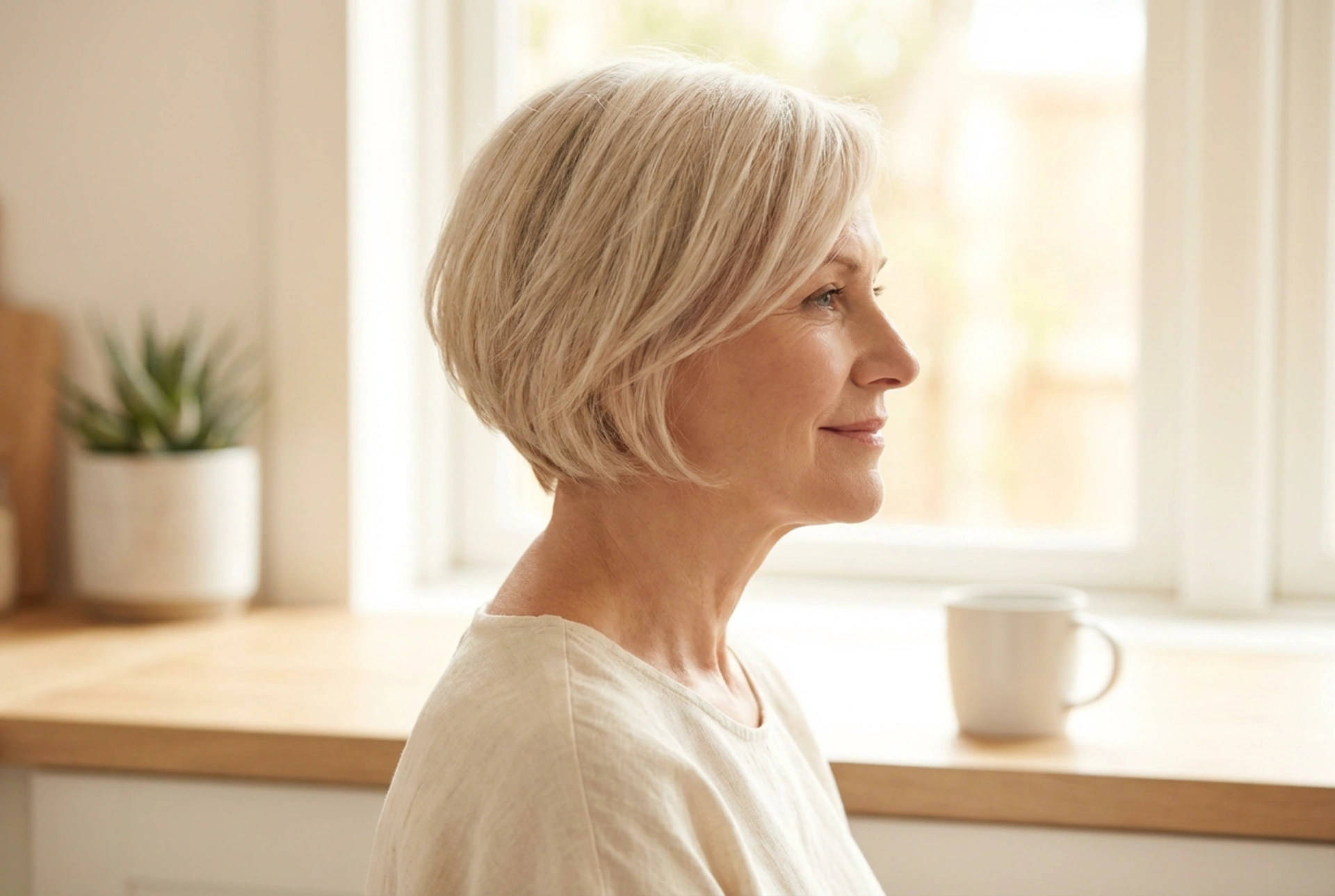 Frisyrer for damer over femti: lette klipp og enkel styling