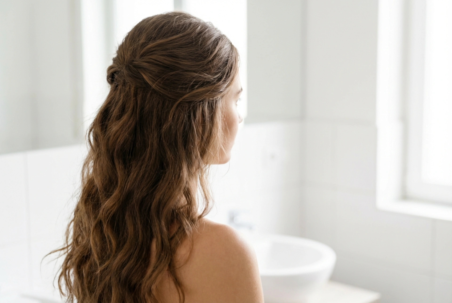 Hverdagsfrisyrer for langt hår: bølger, oppsetninger og raskt volum