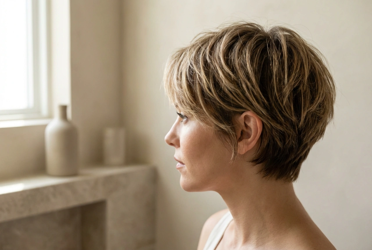 Styling av korte kvinnefrisyrer: Hvordan style pixie, crop og teksturert hår