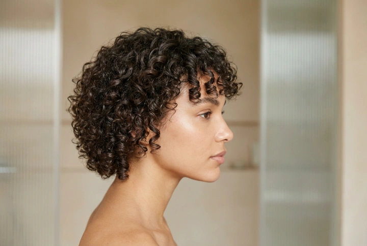 Kort krøllete hår: Slik styler du korte krøller uten krus