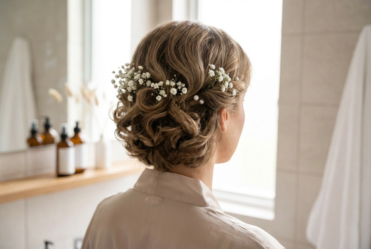 Kort hår til bryllup: brudefrisyrer for kort hår trinn for trinn