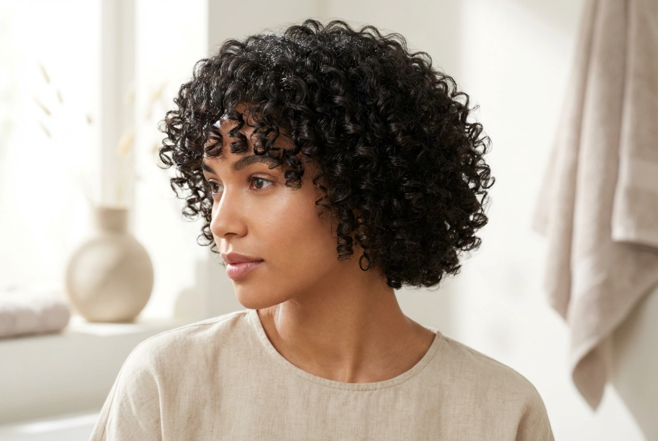 Kort krøllete hår uten frizz: Rask styling og definisjon