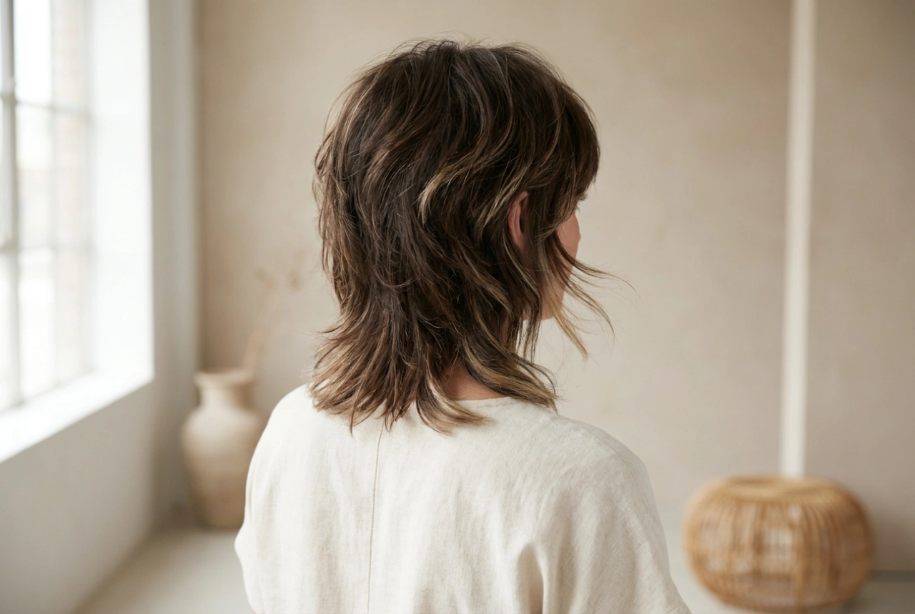 Moderne mullet: frisyren steg for steg, tekstur og volum