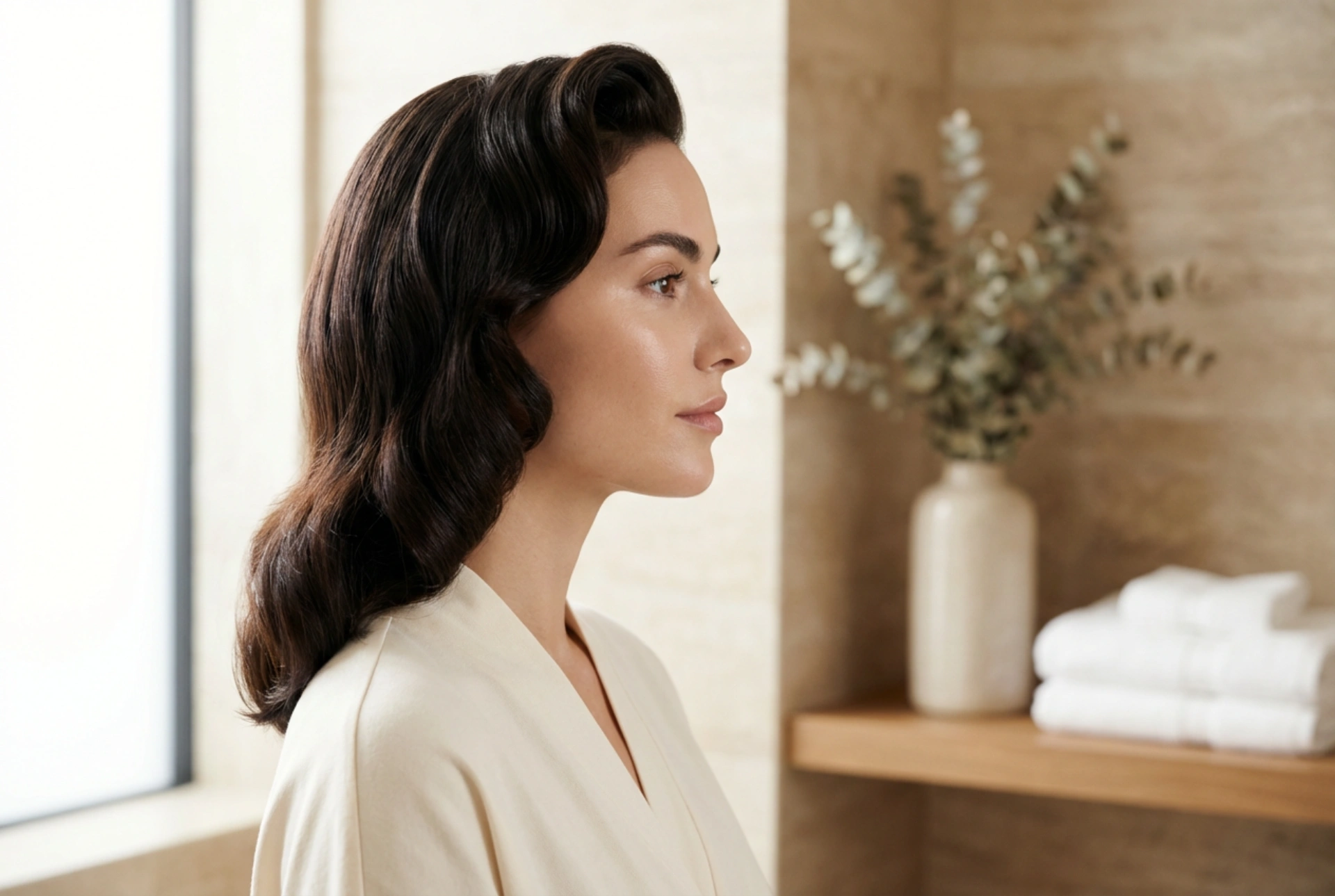 Vintage frisyrer i praksis: retrobølger, victory rolls og fransk chignon