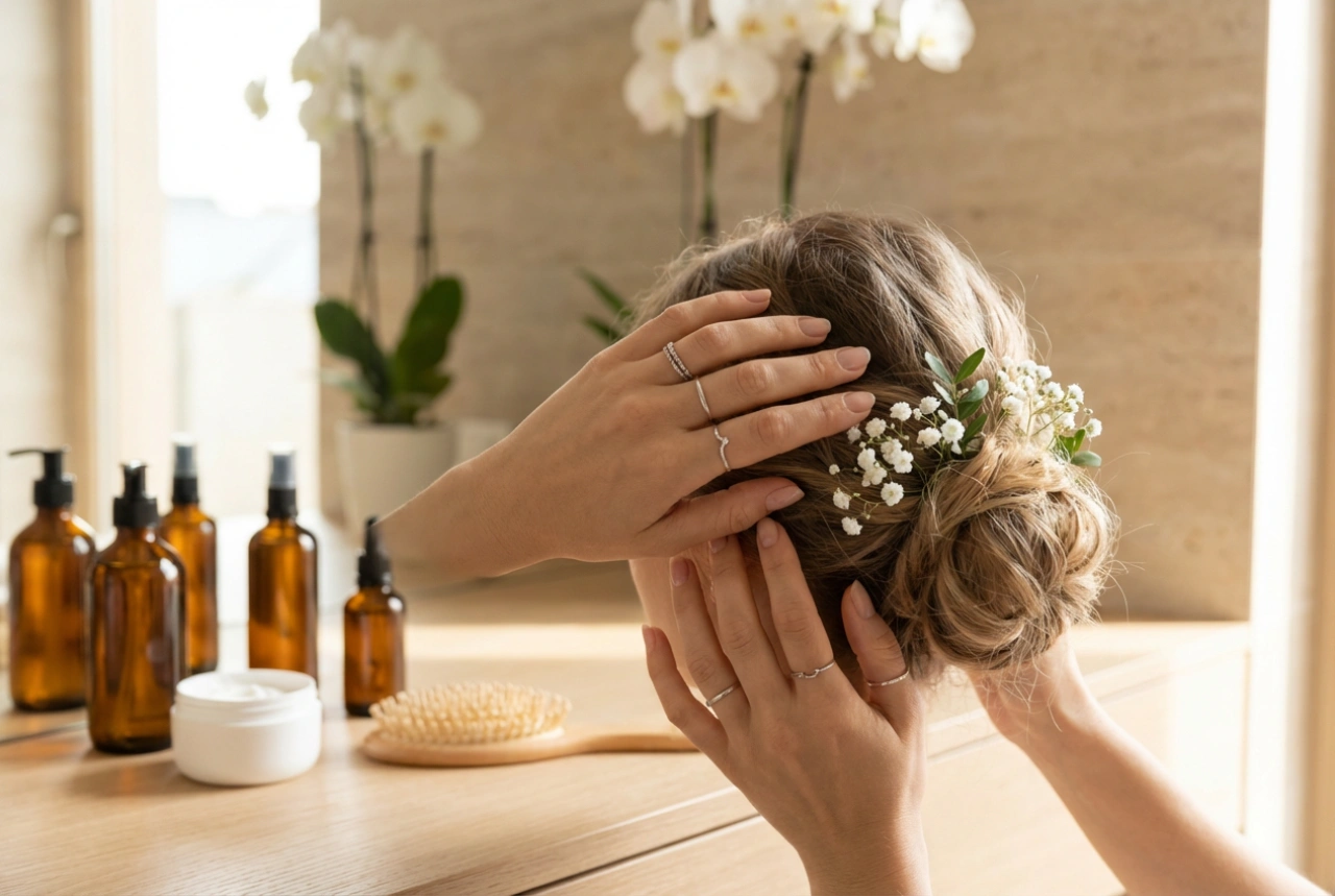 Hår til bryllup: Forberedelser, holdbar styling og nødreparasjoner