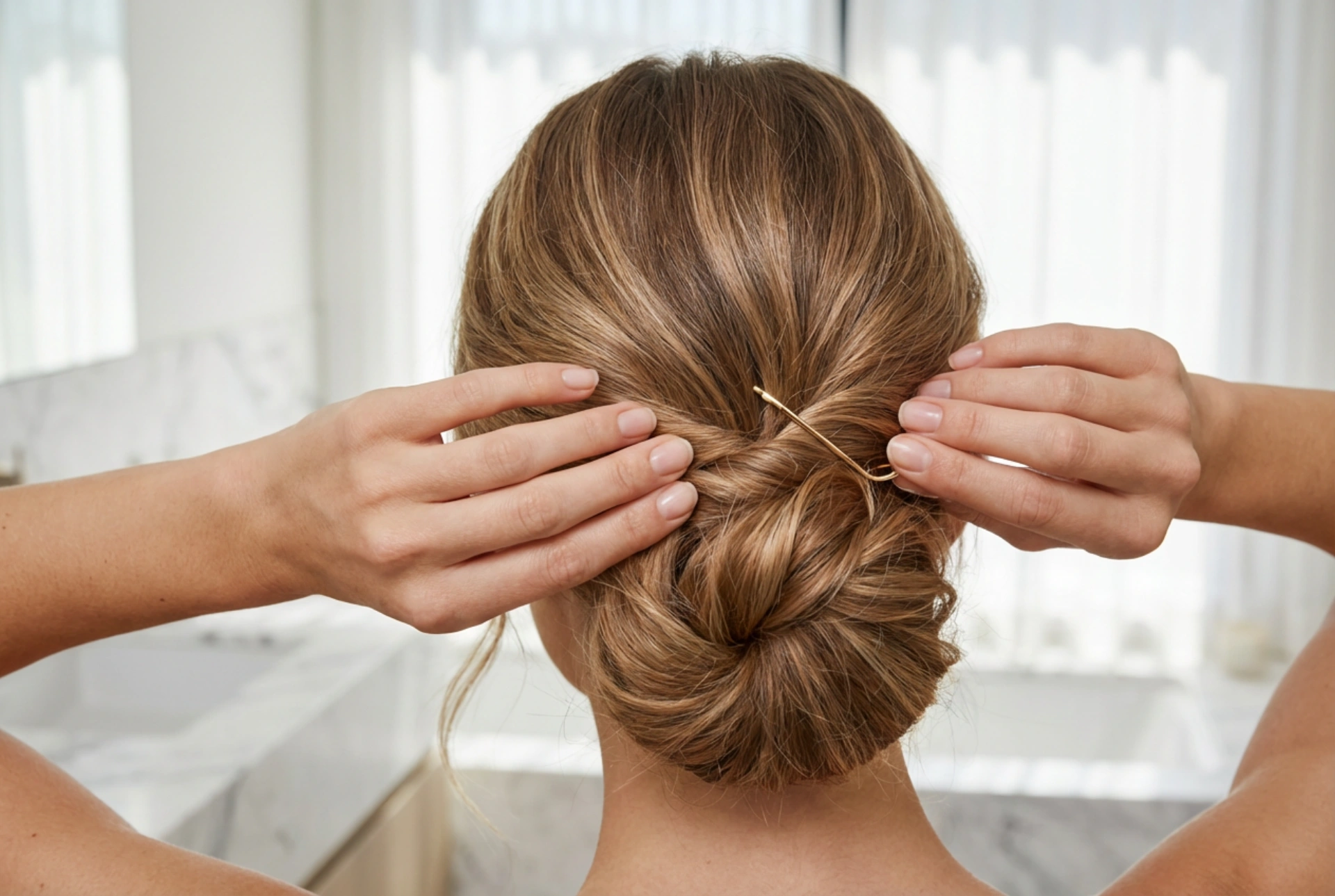 Fine enkle frisyrer: rask styling uten varme og med minimalt av spenner