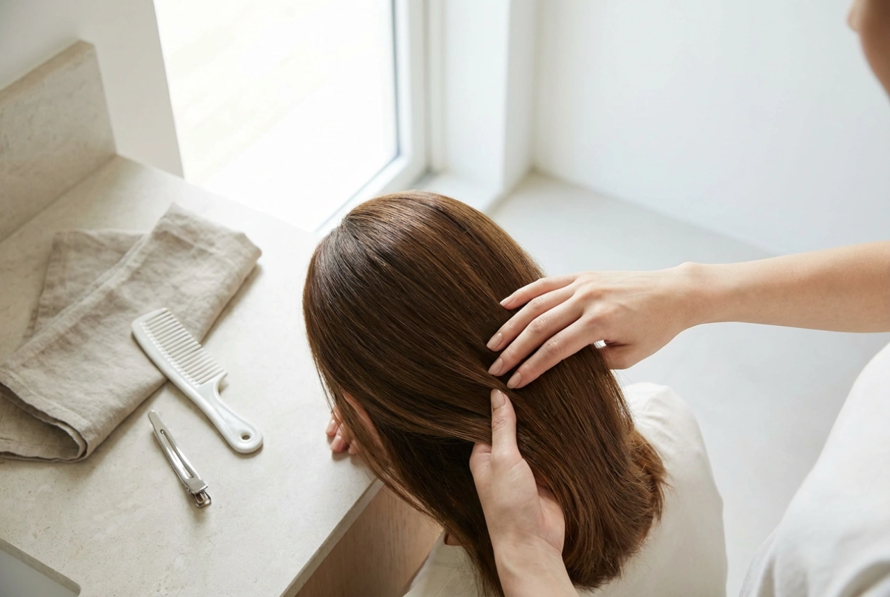 Mellomlangt hår: damefrisyrer du kan style hjemme