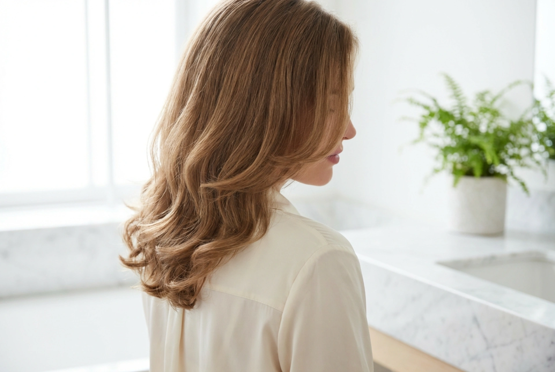 Lagdelt hår: Daglig styling, volum og beskyttelse av tuppene