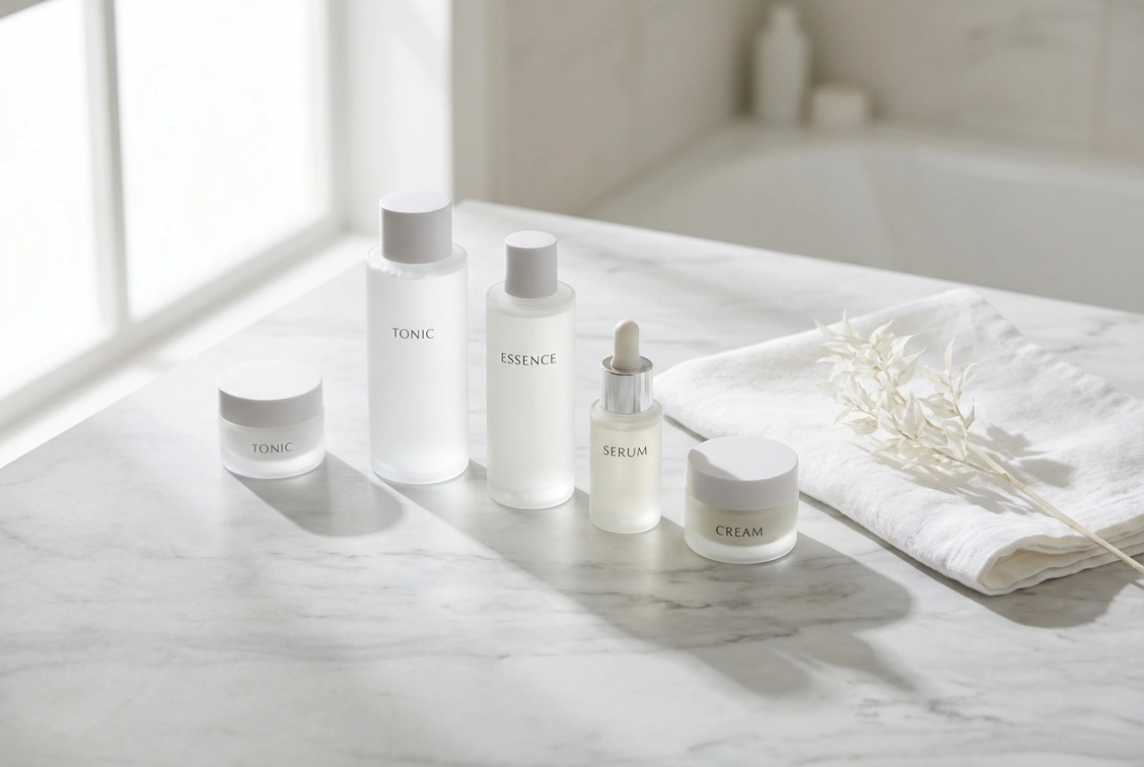 Fuktighetsgivende ansiktsserum: rekkefølgen med toner, essens og krem