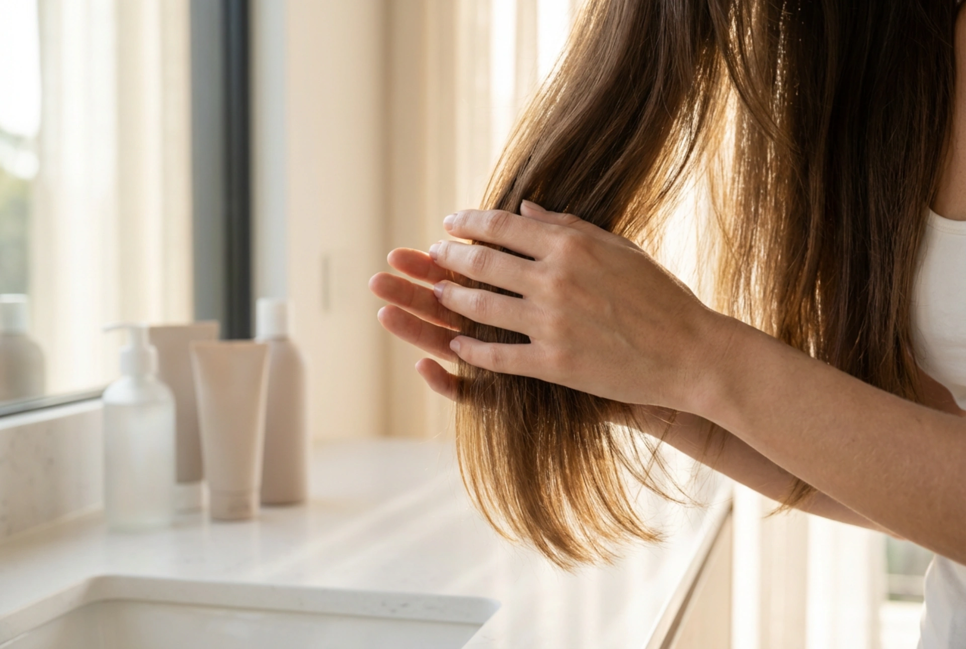 Slik pleier og styler du langt hår i hverdagen