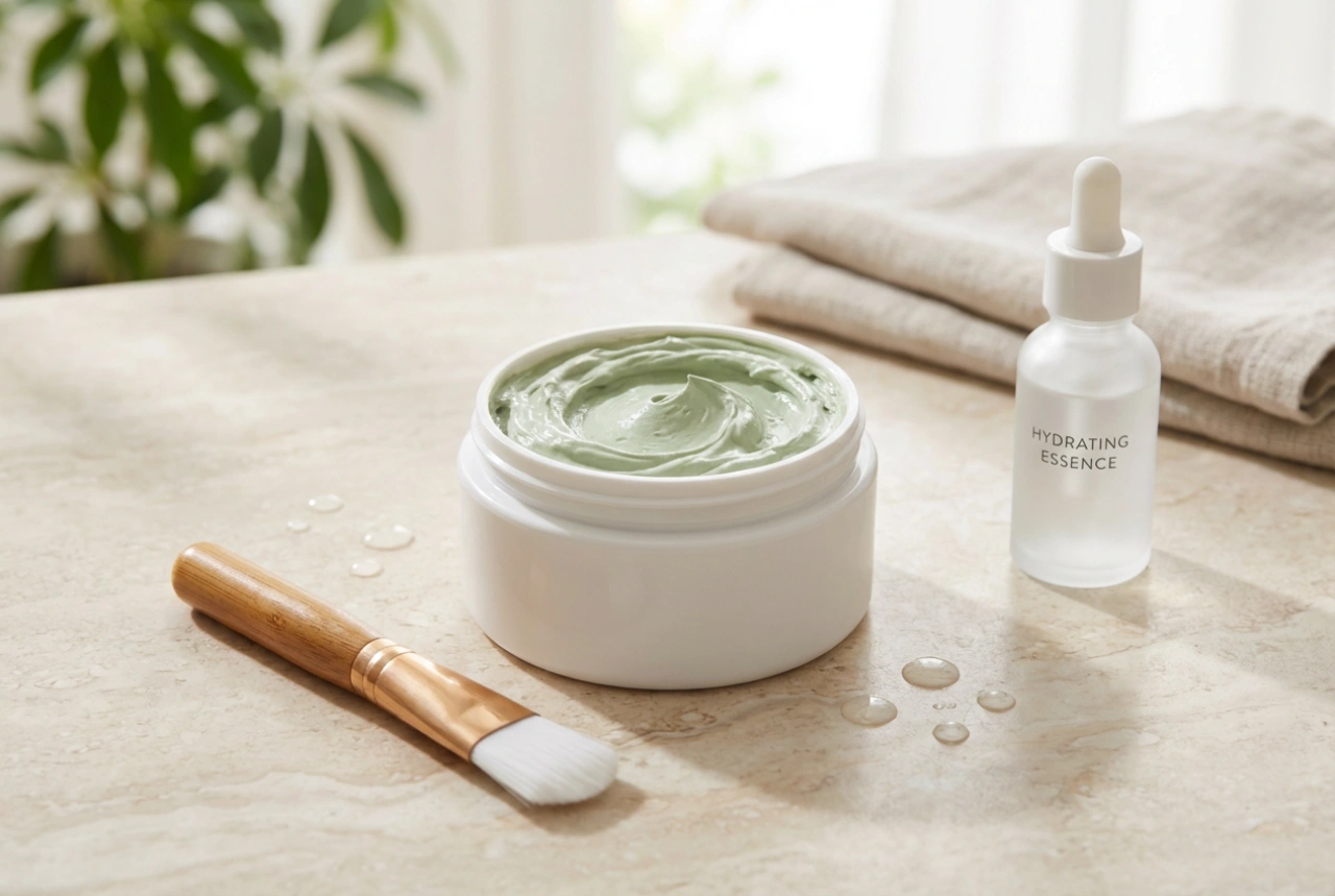 Rensende ansiktsmaske: påføring, frekvens og hvordan man unngår uttørking