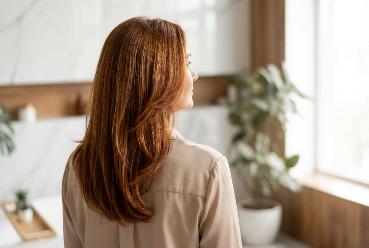 Lag og glans: frisyrer for 50-åringer med langt hår