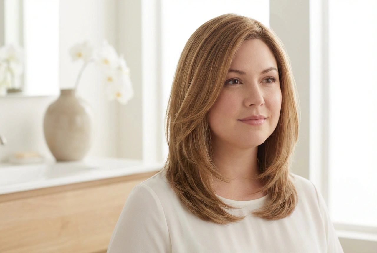 Harmoni i ansiktstrekkene: frisyrer for rundt ansikt og tynt hår