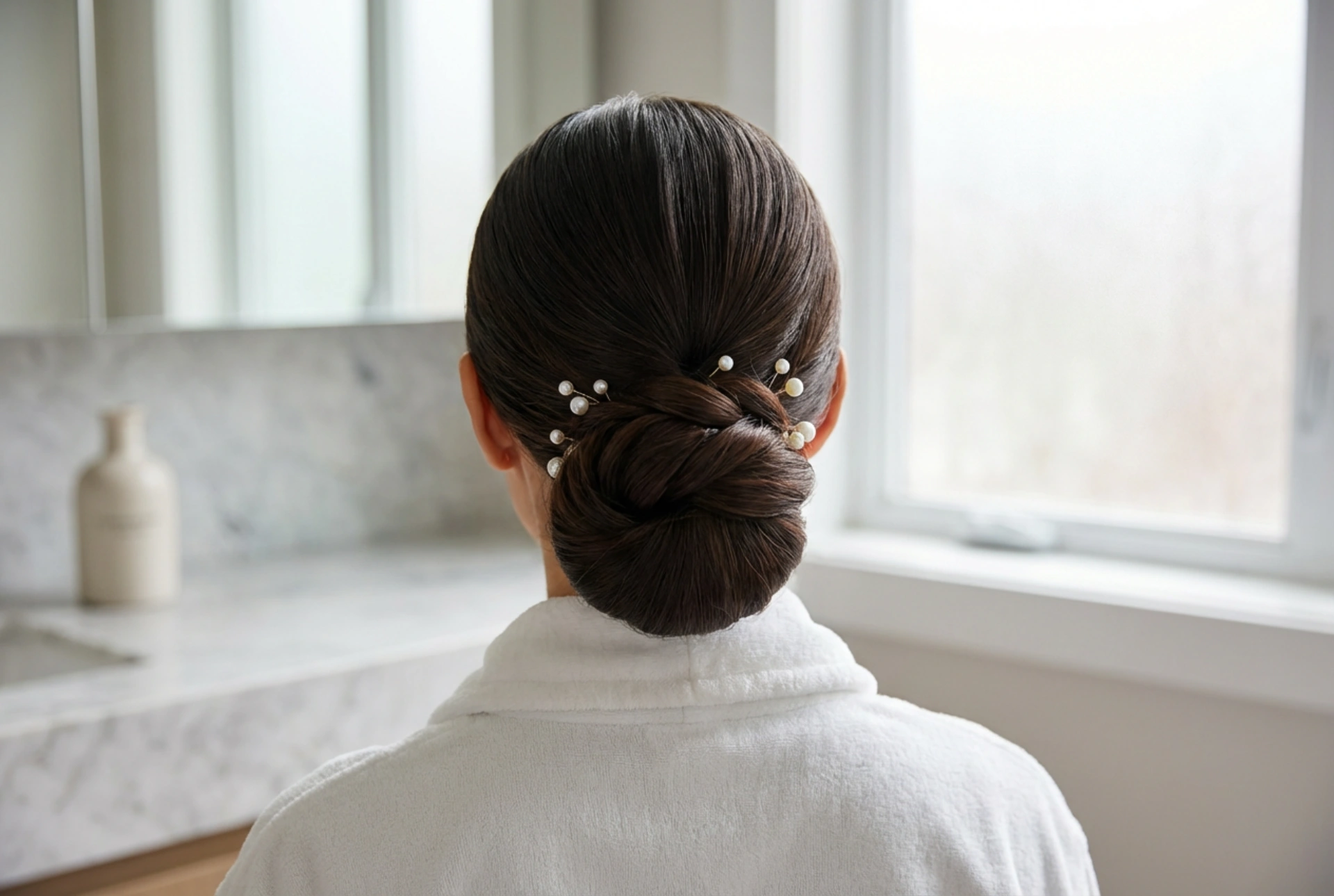 Slik styler du brudefrisyrer: lave og høye knuter, holdbare oppsetninger