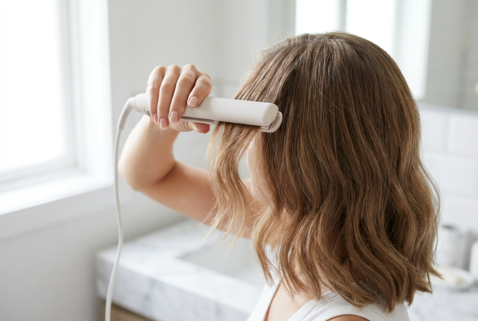Mini bølgejern til håret: Volum ved røttene og tekstur til hverdags