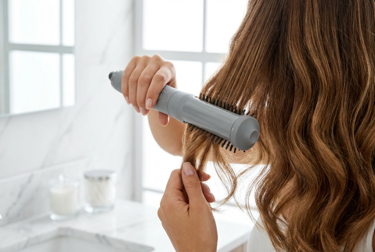 Varmluftsbørste: Slik styler og tørker du håret samtidig