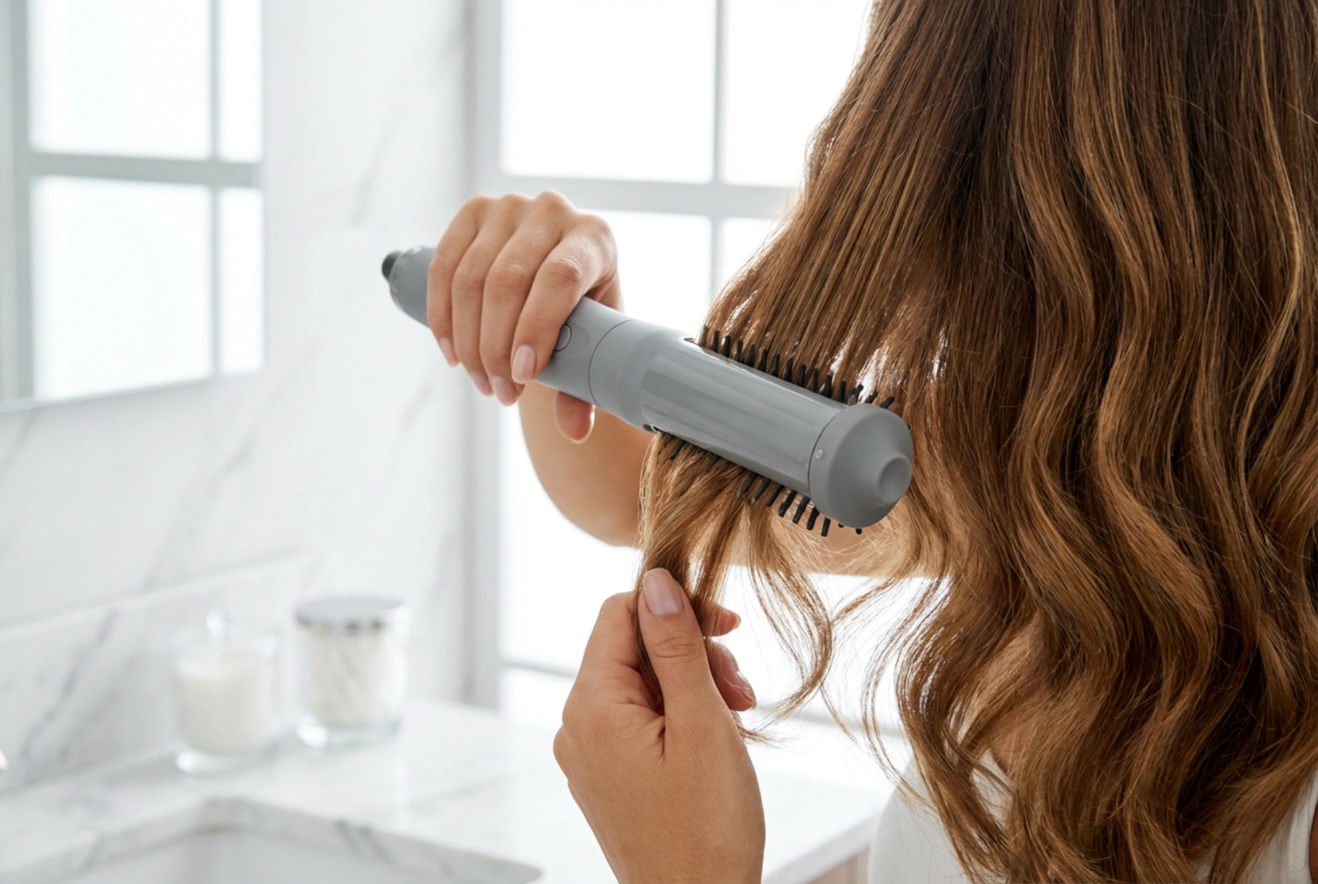 Varmluftsbørste: Slik styler og tørker du håret samtidig