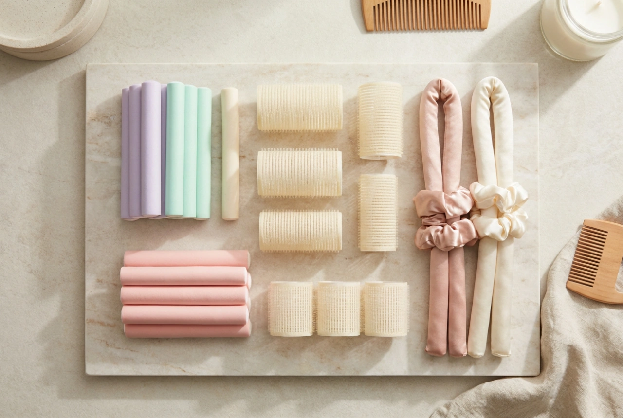 Hårruller: typer, valg av diameter og hvor lenge de skal sitte i