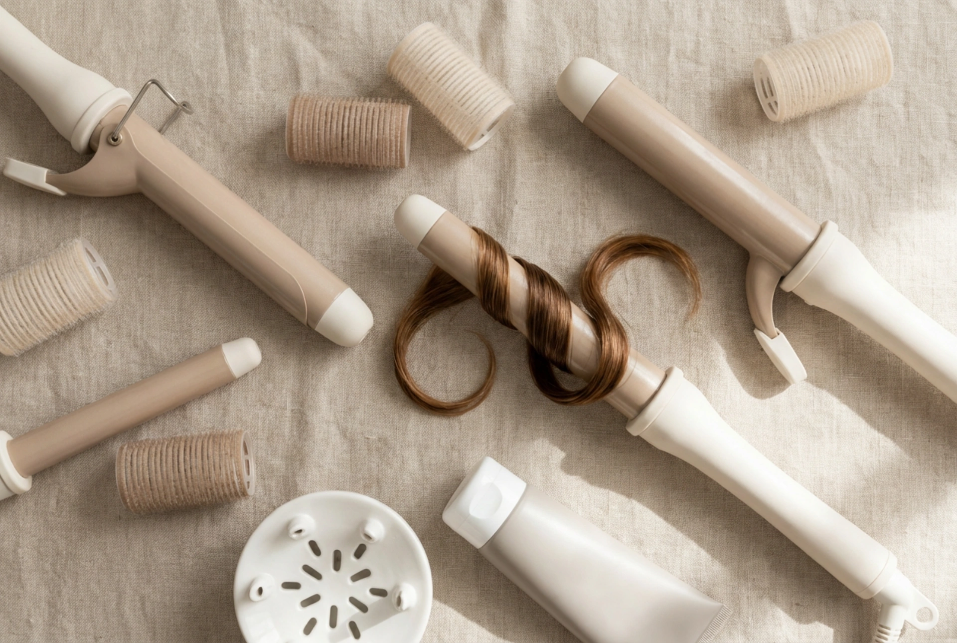 Krølltang til hårstyling: valg av diameter og krølleteknikk
