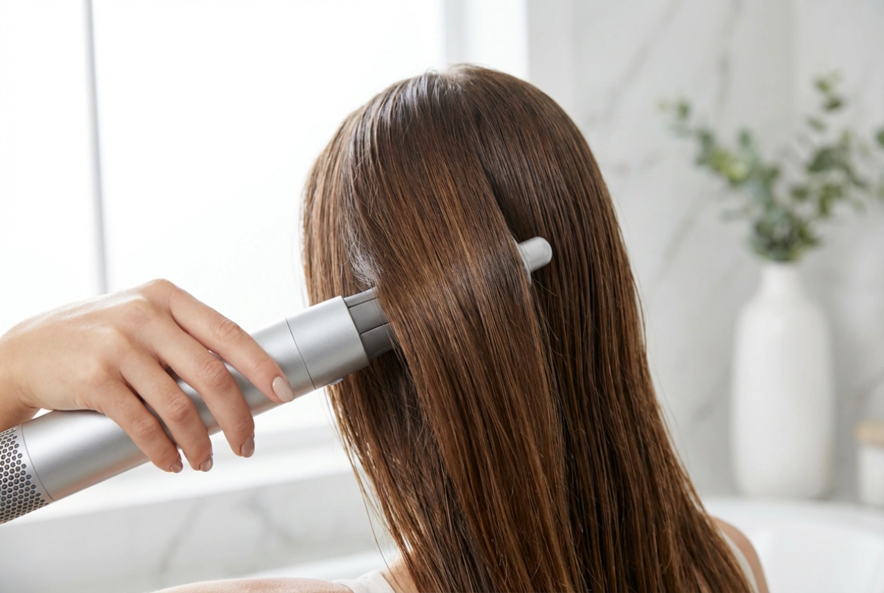 Varmluftsbørste: Hvordan style håret mens du tørker