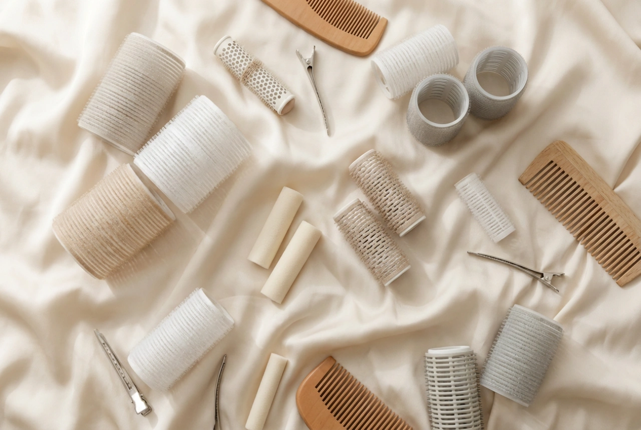 Profesjonelle hårruller: hva er forskjellene og hvordan bruke dem